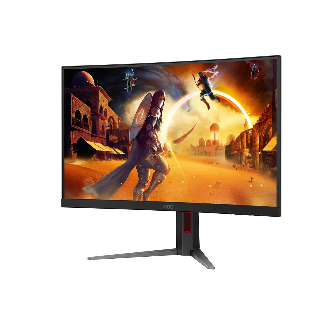 AOC G4 CQ27G4Z2P 27" Quad HD LCD Monitor Black, Red | Model 601264