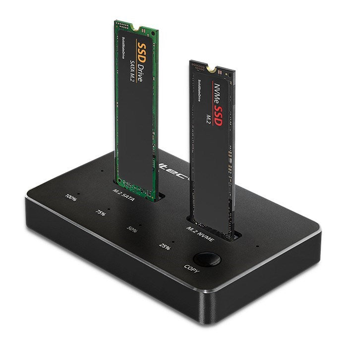 M.2 NVMe SATA USB-C DUAL Docking Station