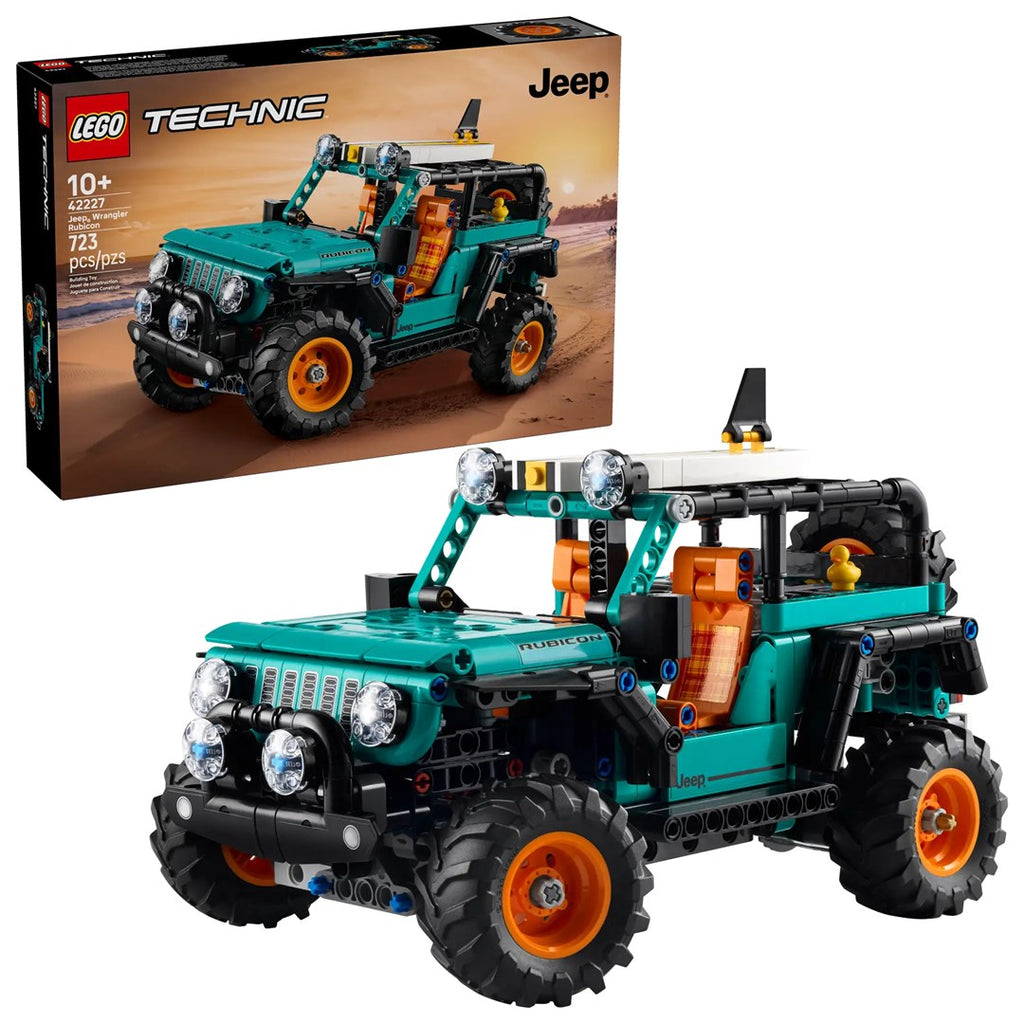 LEGO TECHNIC 42227 Jeep Wrangler Rubicon SUV Building Set | 723 Pieces