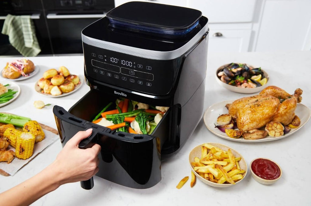 Breville VDF133X Oil-Free Steam Fryer 7 L 1700 W Black