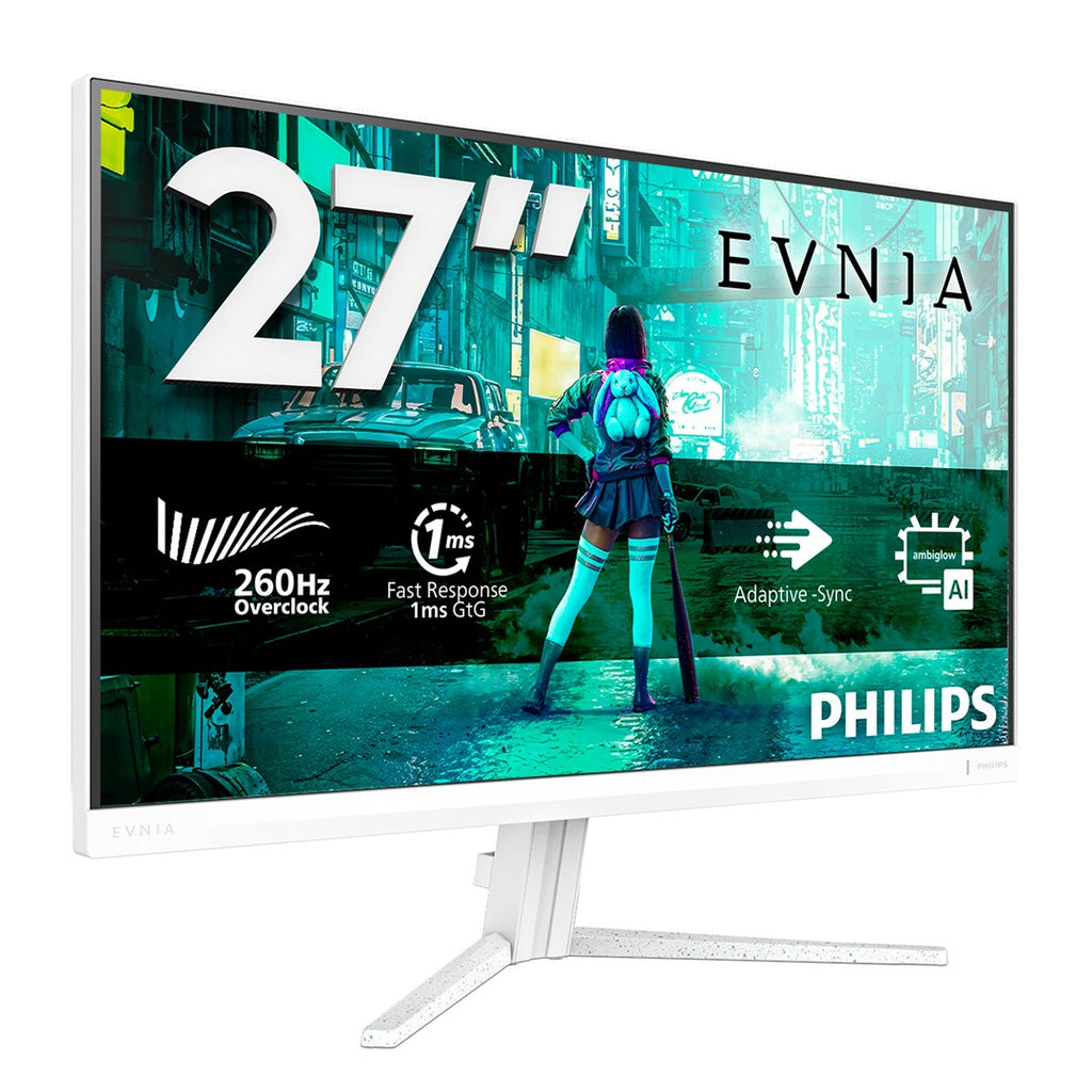 Philips 27M2N3201PL/00 computer monitor 68.6 cm (27 ) 1920 x 1080 pixels Full HD LCD White