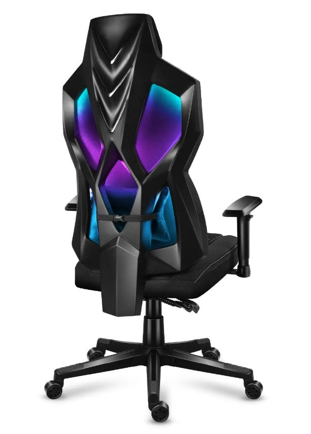 Huzaro Combat 6.2 RGB Gaming Chair, Black
