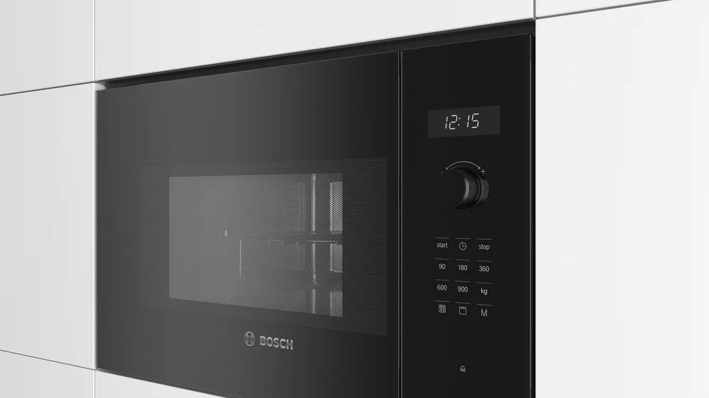 Bosch Combination Microwave Oven 900W Integrated 25L Black Stainless Steel BEL554MB0