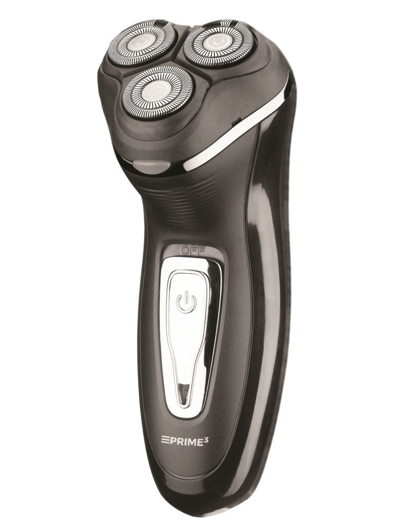 PRIME3 SRS11 men's shaver Rotation shaver Trimmer Black  Silver