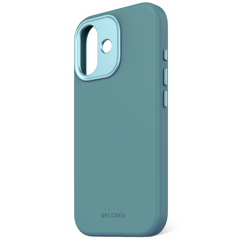 Decoded Silicone Case iPhone 17 Retro Blue with MagSafe (D25IPO17BCS9RB)