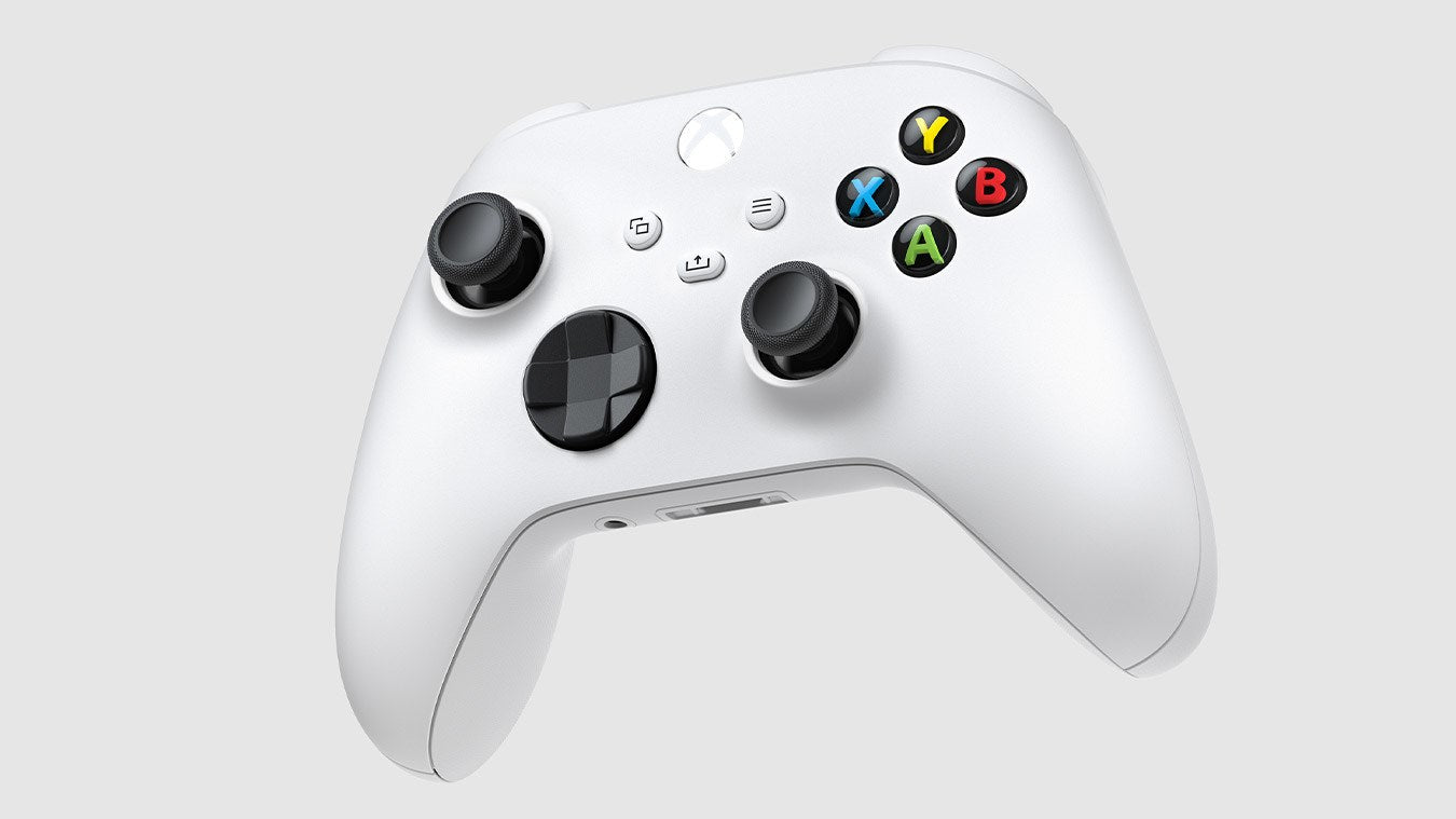 Microsoft Xbox Wireless Controller - Game Pad - Bluetooth - White - QAS-00009