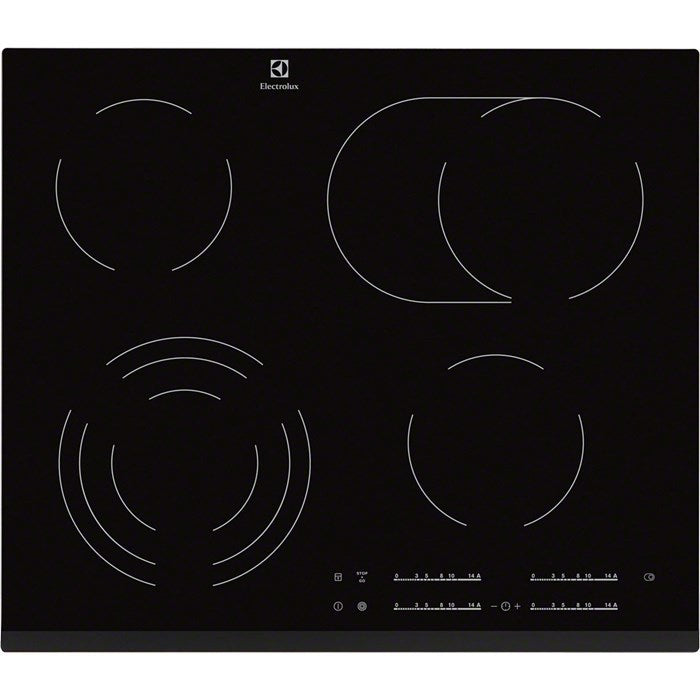 Electrolux Hob 4 Zones Black EHF6547FXK