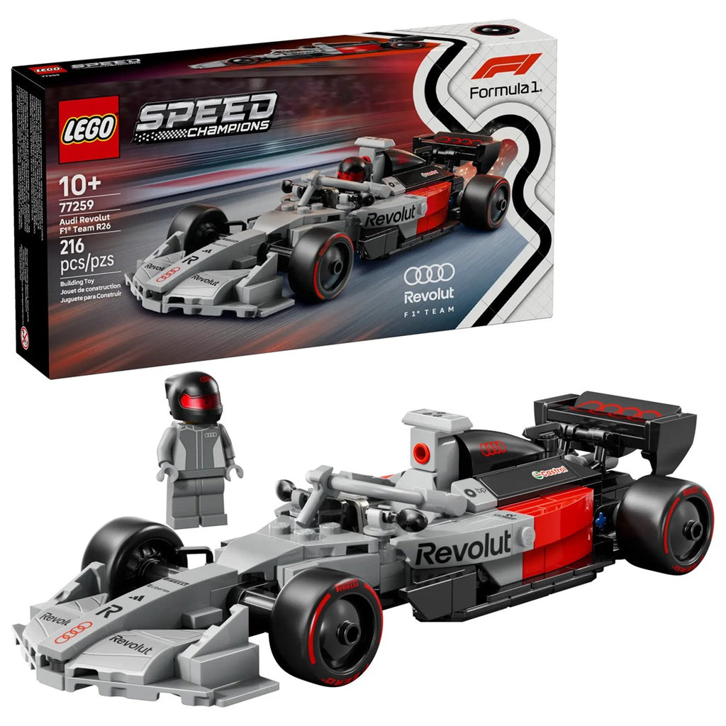 LEGO SPEED CHAMPIONS Audi Revolut F1 Team R26 Race Car 77259 - 216 Pieces