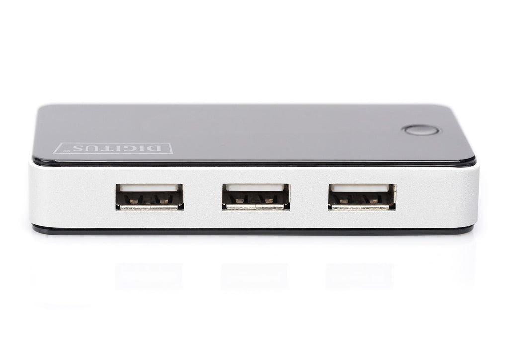 DIGITUS USB Hub with 7 USB 2.0 Ports, DA-70222