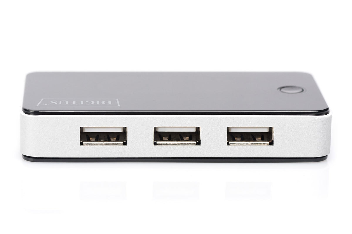 DIGITUS USB Hub with 7 USB 2.0 Ports, DA-70222