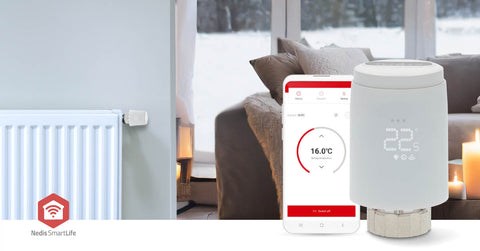 Nedis SmartLife ZigBee Radiator Thermostat - Energy Efficient Control