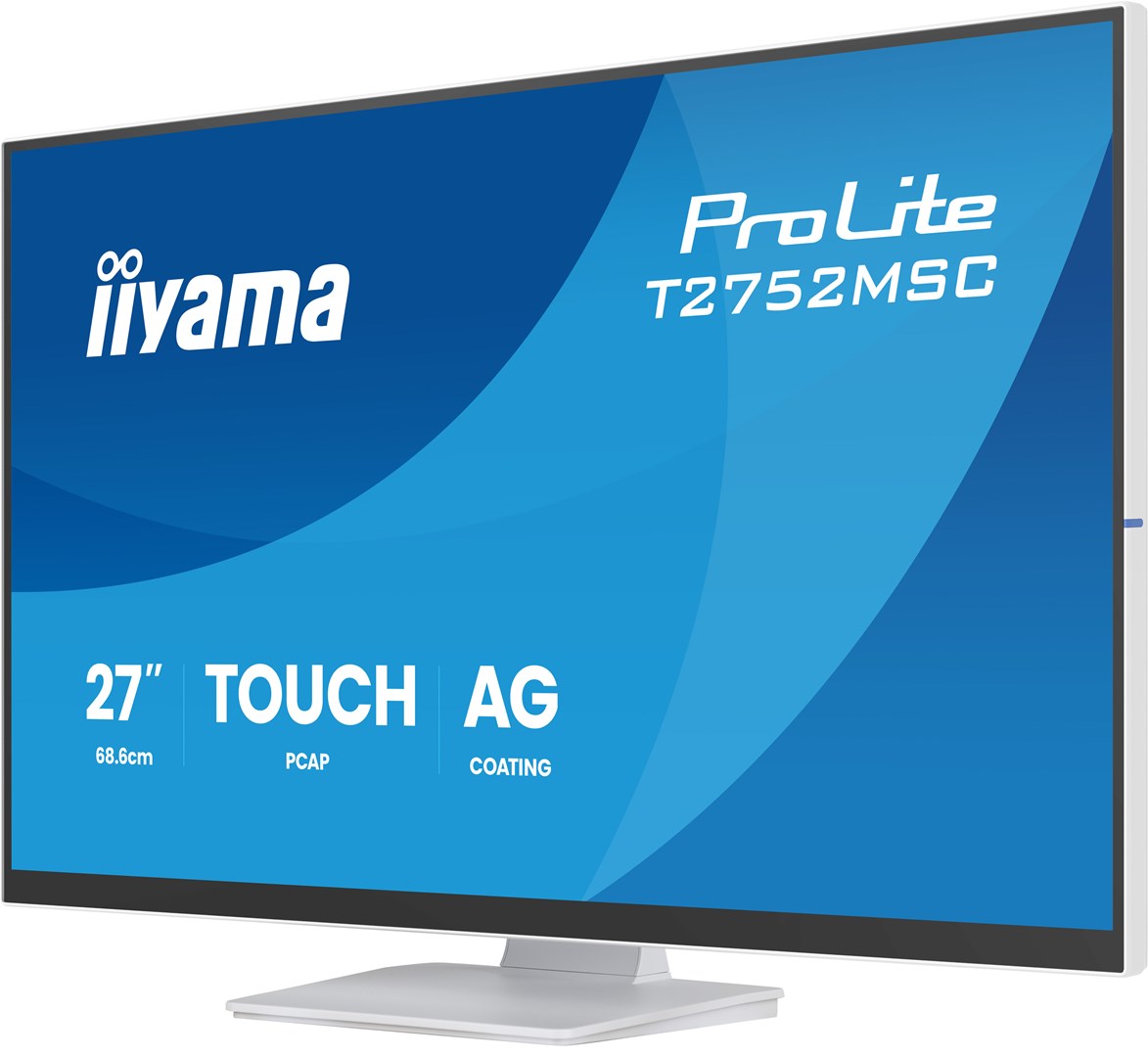 IIYAMA ProLite T2752MSC-W1AG 27" Full HD LCD Touchscreen Monitor 1920 x 1080 Windows, Linux