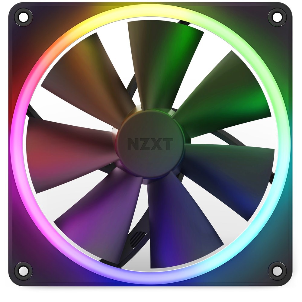 NZXT F140RGB RGB Fan Black 140 mm - RF-R14SF-B1