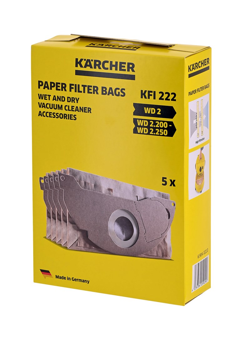 Kärcher Bag for Vacuum Cleaners - Compatible with Kärcher WD 2,200 (6.904-322.0)