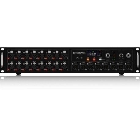 Midas DL16 Digital Stagebox with 16 Inputs and 8 Outputs in/8