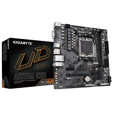 Motherboard Gigabyte A620M S2H (A620  AM5  mATX  DDR5)