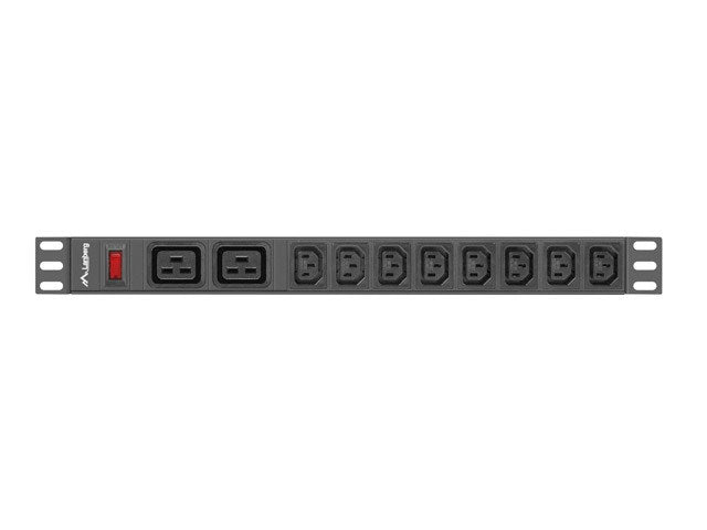 Lanbergs PDU Surge Protector for 19" Server Cabinets 19-Zoll