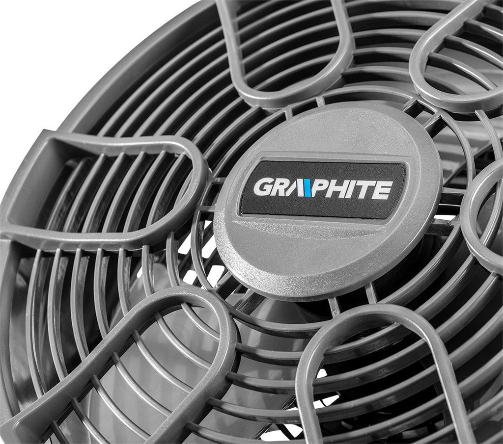 Graphite Household Fan 18V Battery-Operated with 2 Speeds Energy+ 58G080