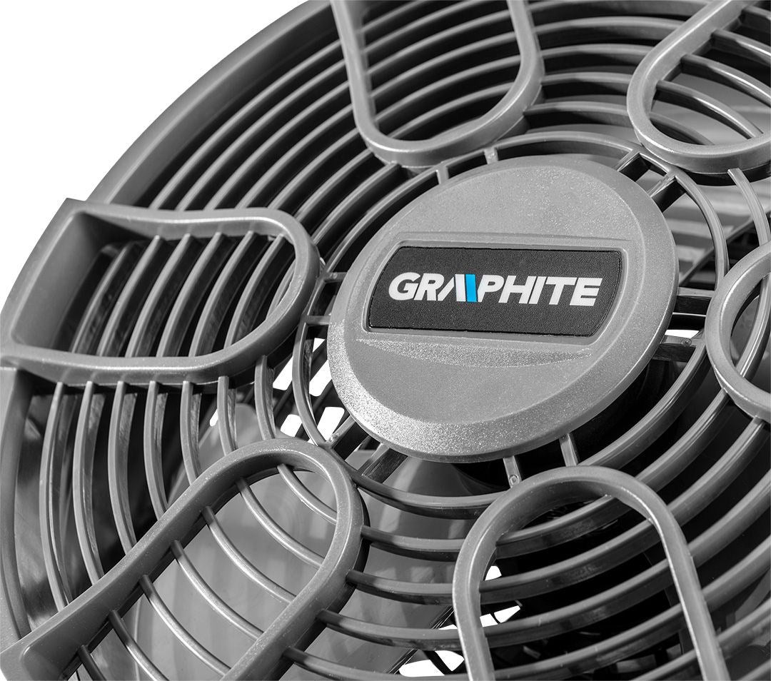 Graphite Household Fan 18V Battery-Operated with 2 Speeds Energy+ 58G080
