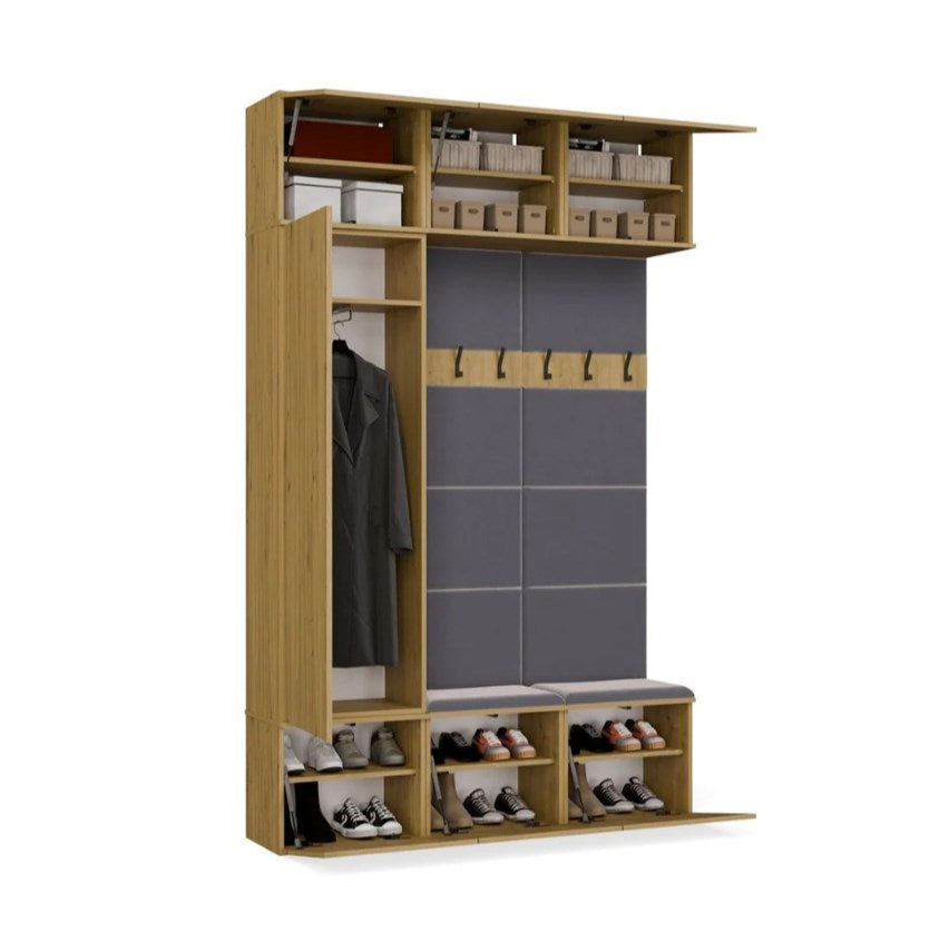 HAGA III 1SZ2W Wardrobe – Artisan Oak