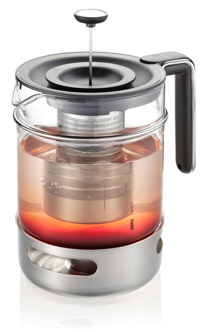 GEFU T-PREP Tea Kettle with Warmer 1.5 L