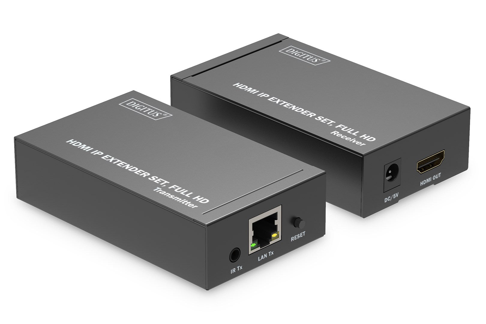 DIGITUS HDMI IP Extender Set Full HD 120 m/1080p/1.65Gbps (DS-55517)