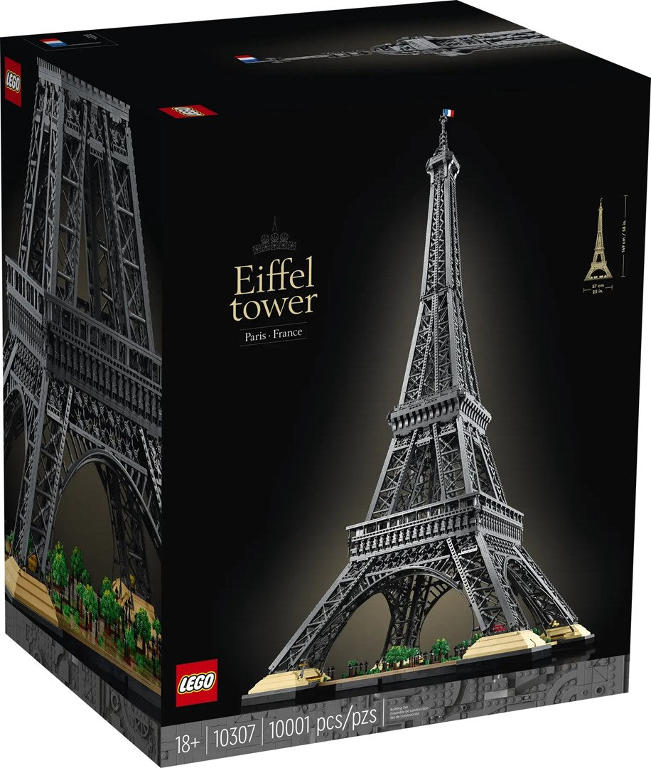 LEGO ICONS Eiffel Tower 10307 10,001 Pieces Travel & History Set