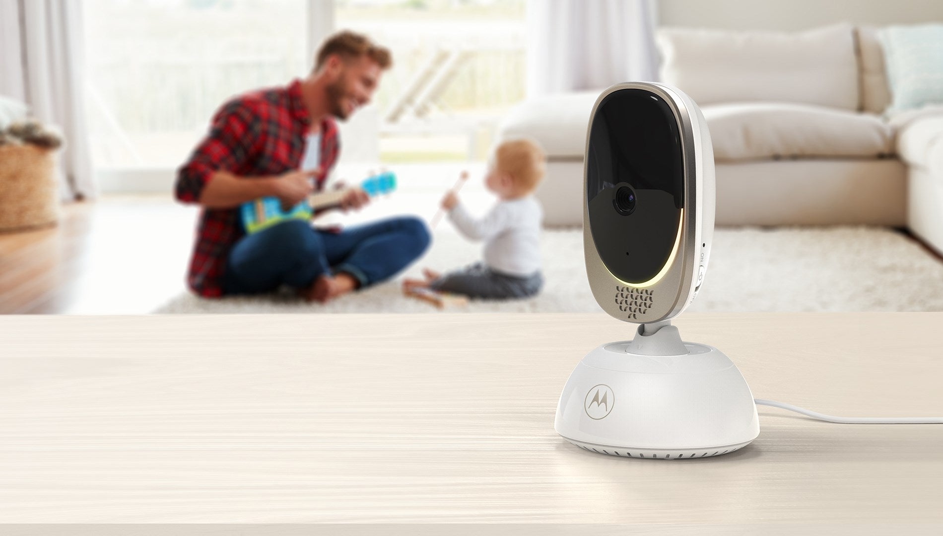 Motorola VM85 CONNECT - 300 m Wi-Fi/FHSS - White (505537471005)