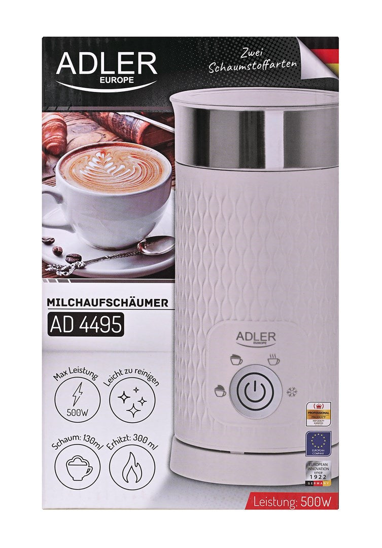 Adler Milk Frother 860 g 150 mm x 105 mm x 200 mm Model AD 4495