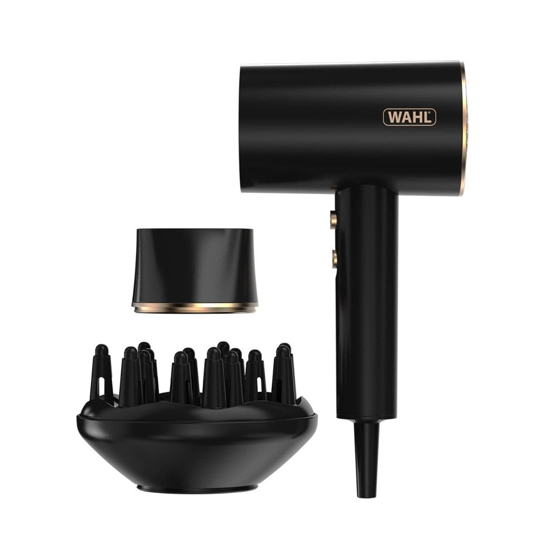 Wahl Ionic Flow Hair Dryer 2100 W Black Gold