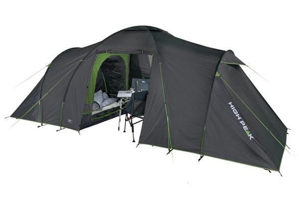 High Peak Tent COMO 6.0 Tunnel for 6 People, Waterproof, Model N0981