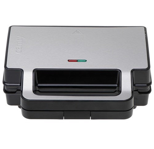 Adler CR 3074 Sandwich maker 2-in-1 Black  Stainless steel