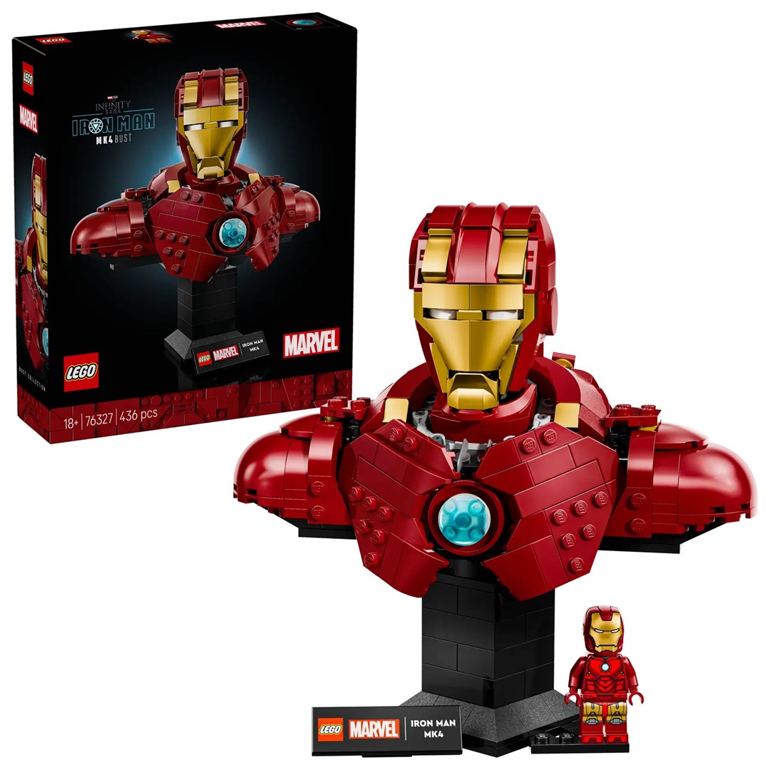 LEGO MARVEL Iron Man MK4 Bust 76327