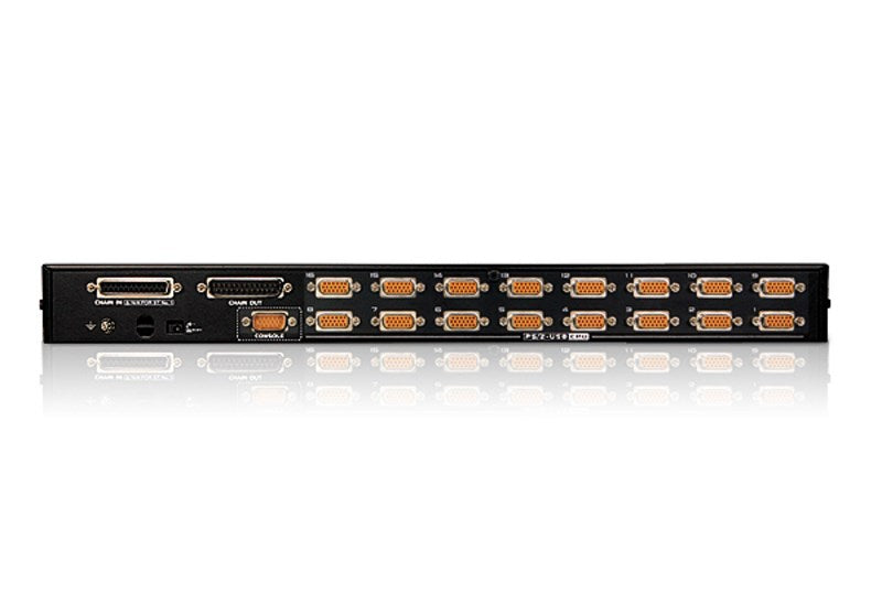 ATEN CS1716A - KVM Switch - PS/2, USB - 16 x KVM ports - Rack mountable (CS1716A-AT-G)