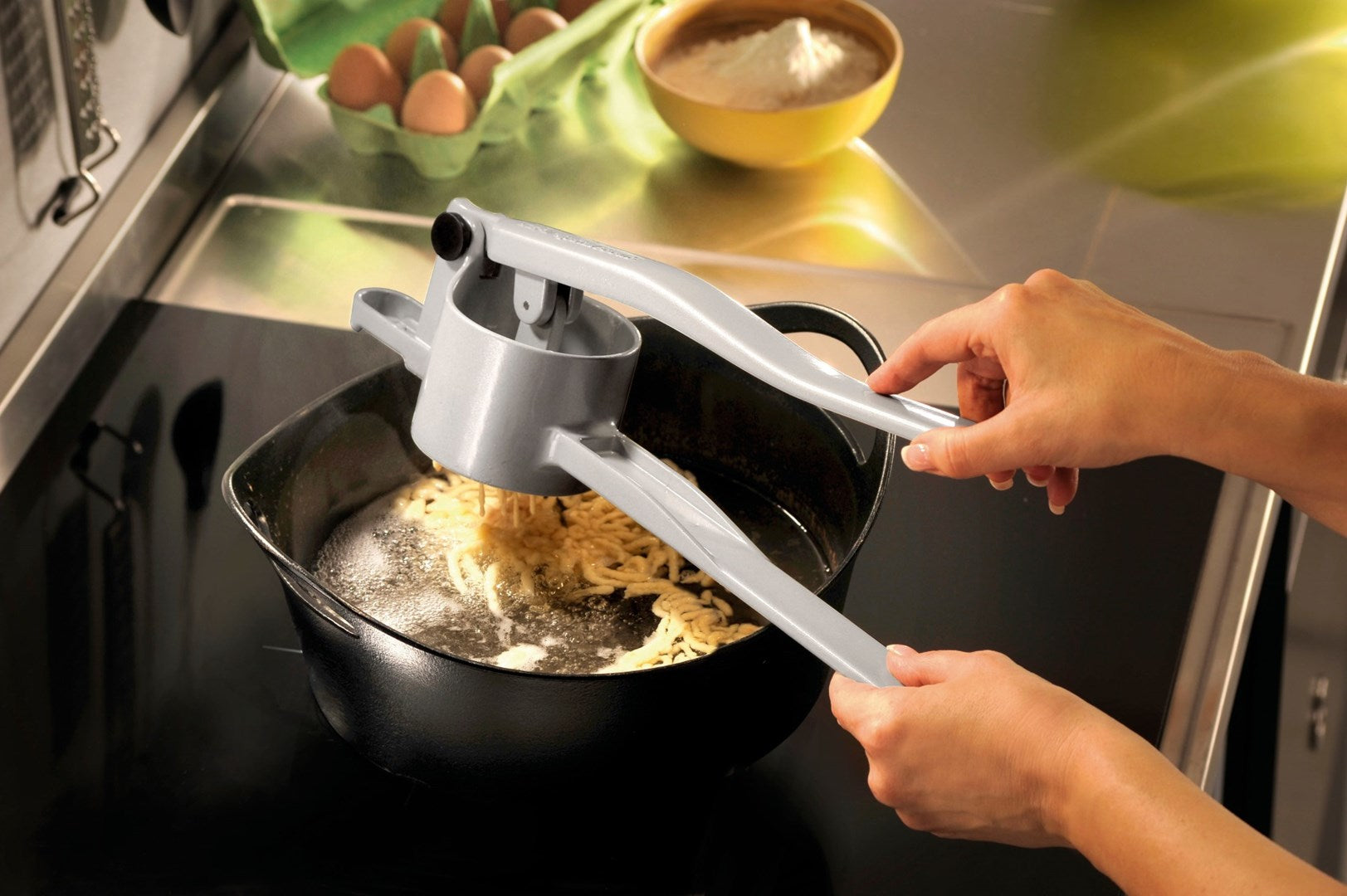 GEFU 13170 potato masher Aluminium Potato ricer