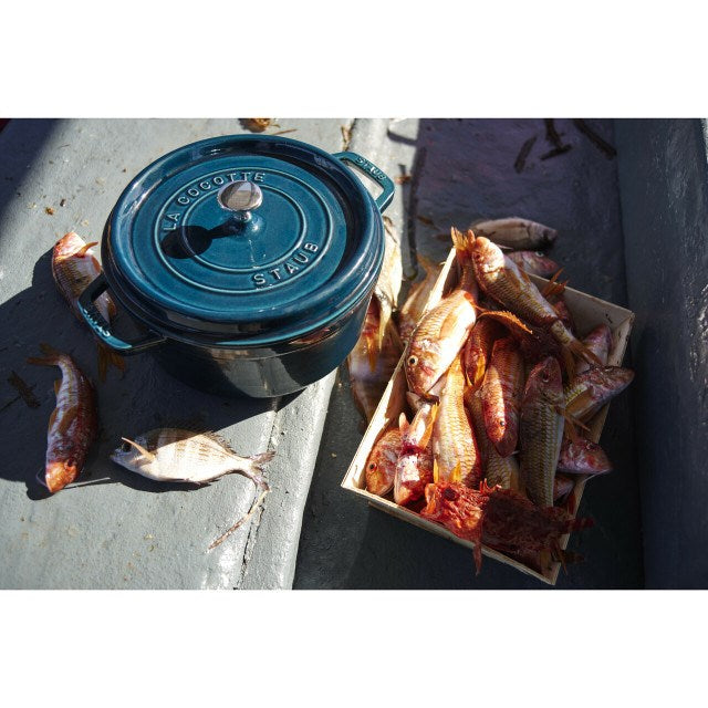 Staub Cocotte 24 cm La Mer | Model: 40508-654-0