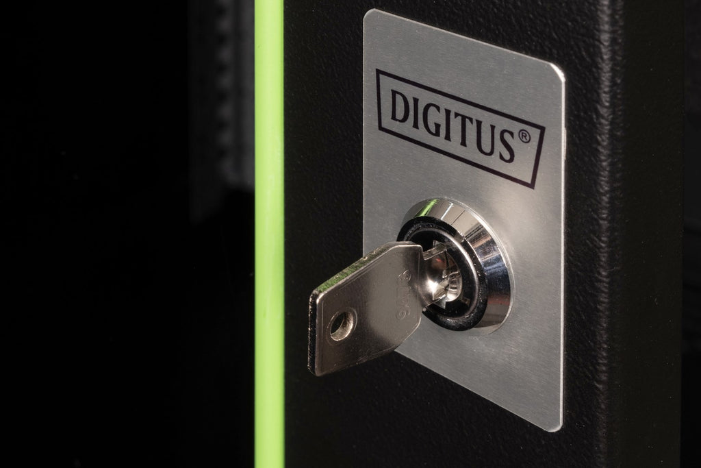 DIGITUS Wall-mounted Rack 16U 600x600 mm Black DN-19 16U-6/6-SW