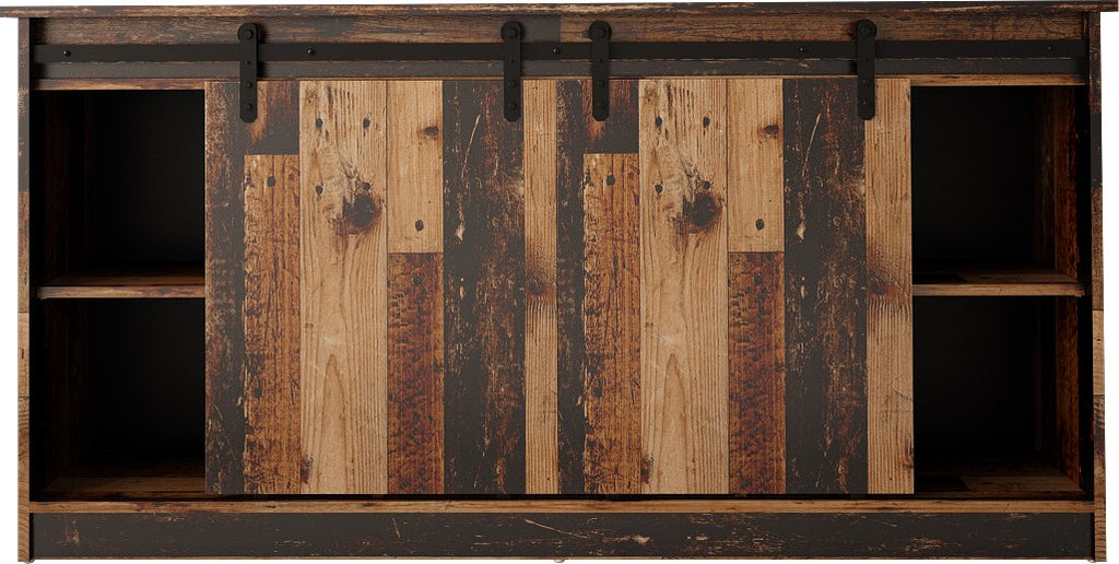 GRANERO Chest of Drawers 160x80x35 Old Wood