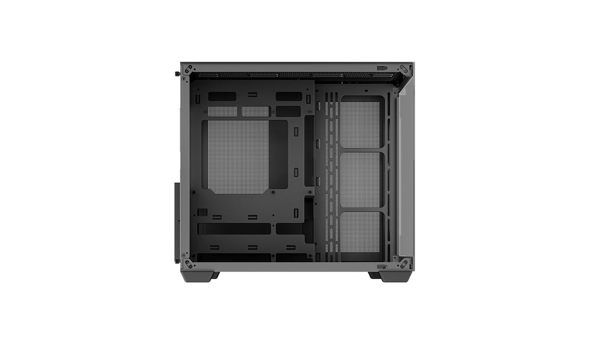 DeepCool CG530 Case Black - Dual Chamber Design - Tempered Glass - ATX - CG530