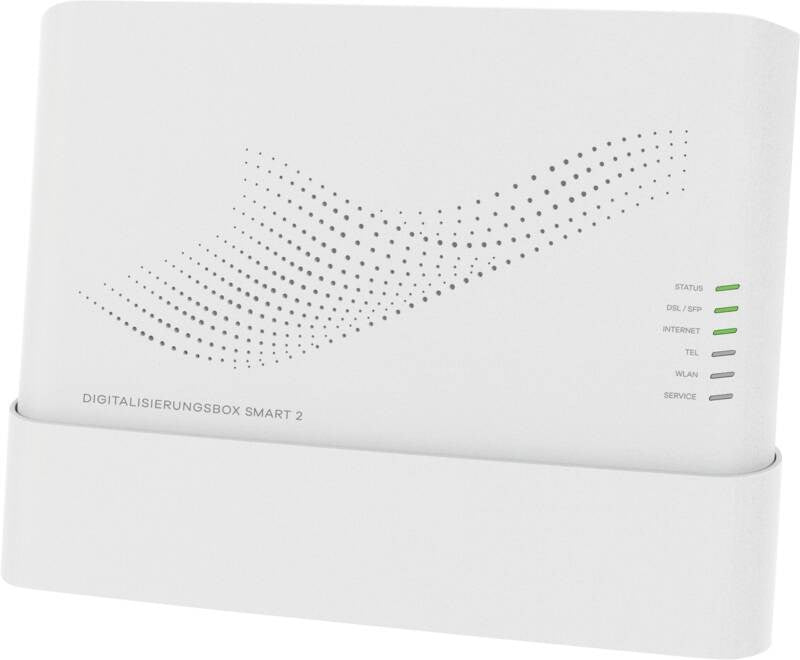 Deutsche Telekom Digitalisierungsbox Smart 2 Wireless Router - DSL Modem - 4-Port Switch - Dual-Band (40823405) 802.11a/b/g/n/ac/ax