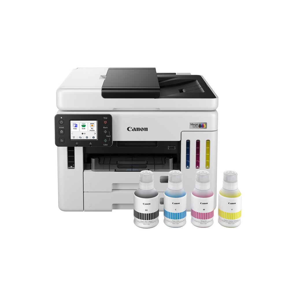 Canon MAXIFY GX7150 Inkjet Printer, 600 x 1200 DPI, Wi-Fi, 45000 pages, 528403
