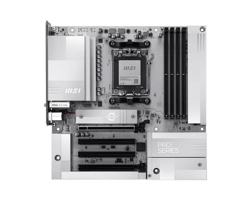 MSI AM5 PRO B850M-A WIFI PZ Motherboard Socket AM5 micro ATX AMD B850