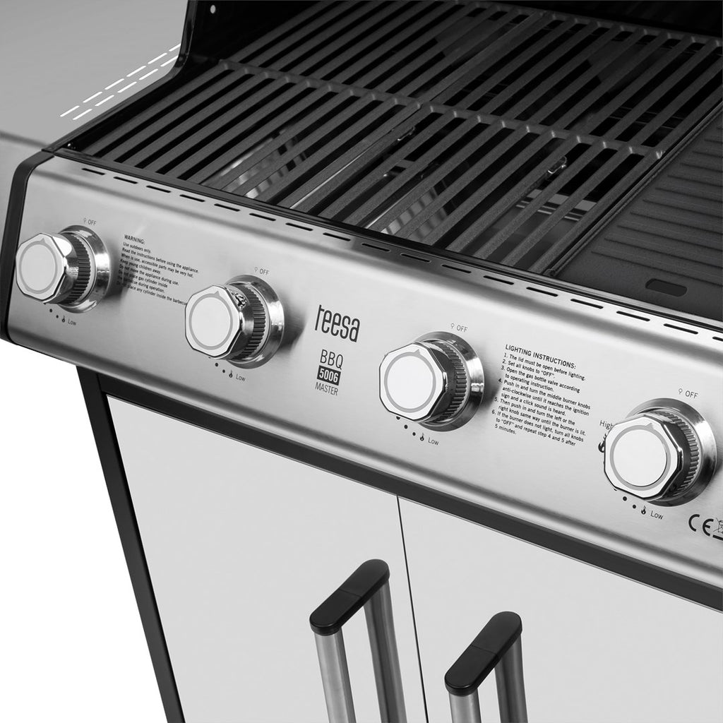 TEESA GAS GRILL BBQ 5006 5 BURNER TSA0250