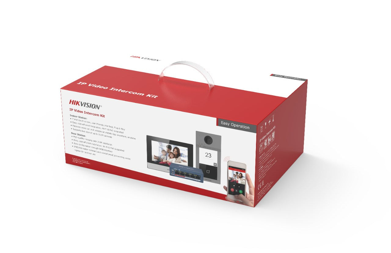Video intercom set DS-KIS604-S(C)