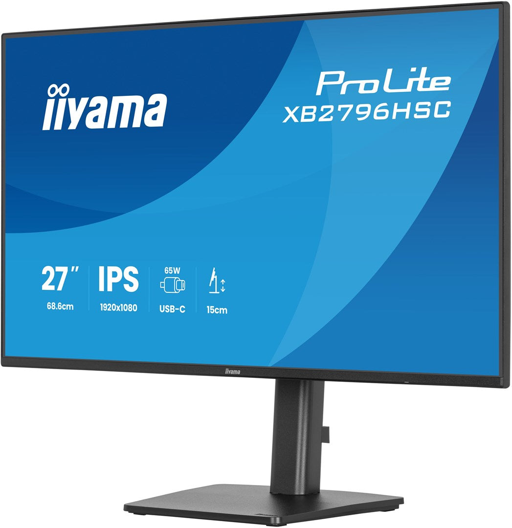 iiyama ProLite XB2796HSC-B1 computer monitor 68.6 cm (27 ) 1920 x 1080 pixels Full HD LED Black