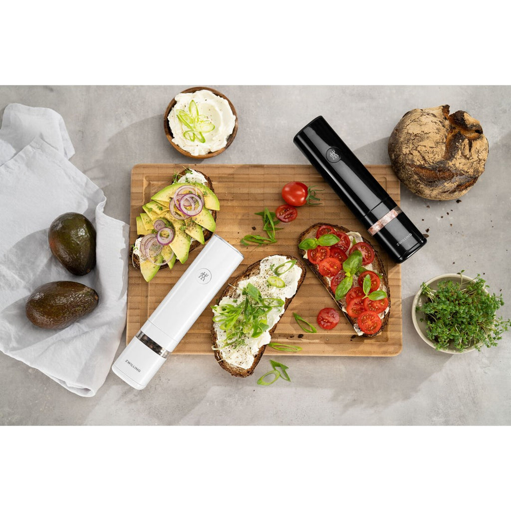ZWILLING Enfinigy Salt and Pepper Mill Set Black/White - 53103-702-0