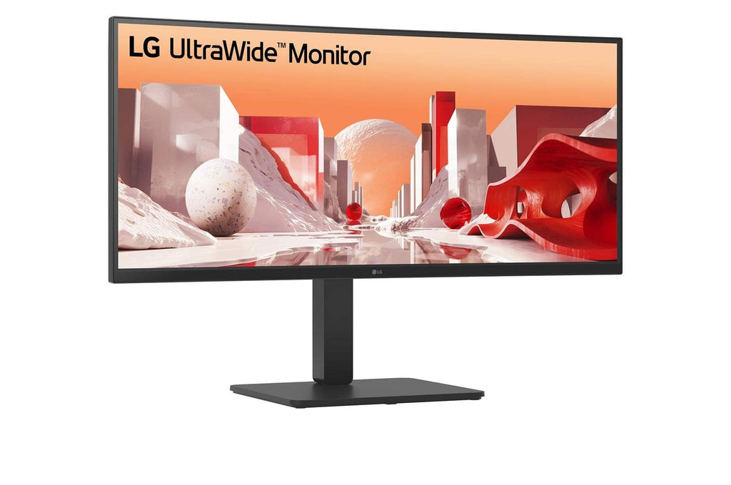 LG 34BA75QE-B Computer Monitor 34" 3440 x 1440 Wide Quad HD Black