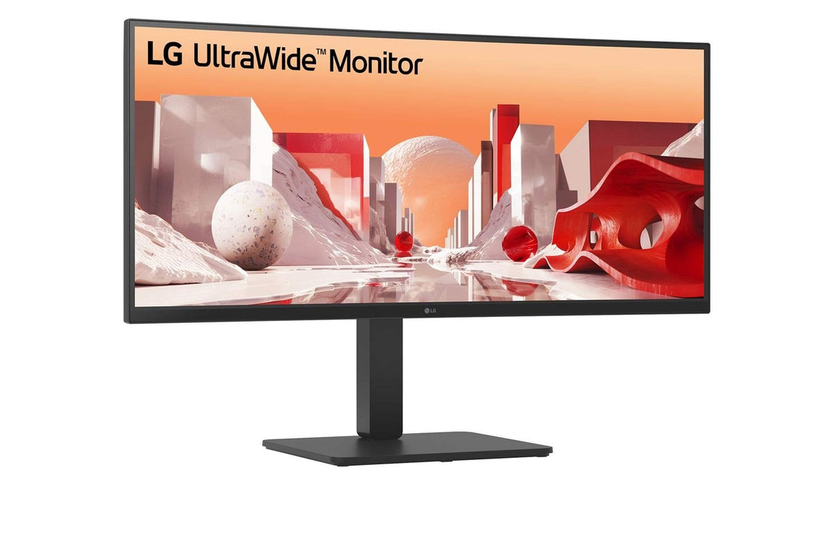 LG 34BA75QE-B Computer Monitor 34" 3440 x 1440 Wide Quad HD Black