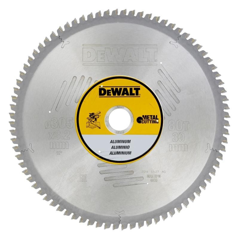 DeWALT Circular Saw Blade 305 mm 80 Teeth DT1916-QZ