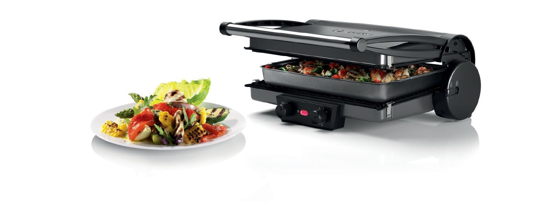 Bosch TCG4215 - black - silver - 2000 W - 220 - 240 V - 50/60 Hz - 400 mm - 330 mm (TCG4215)
